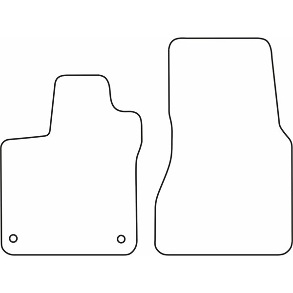 Textilmatta, kupé, Fram och bak Autostyle TM SM507V AutoStyle