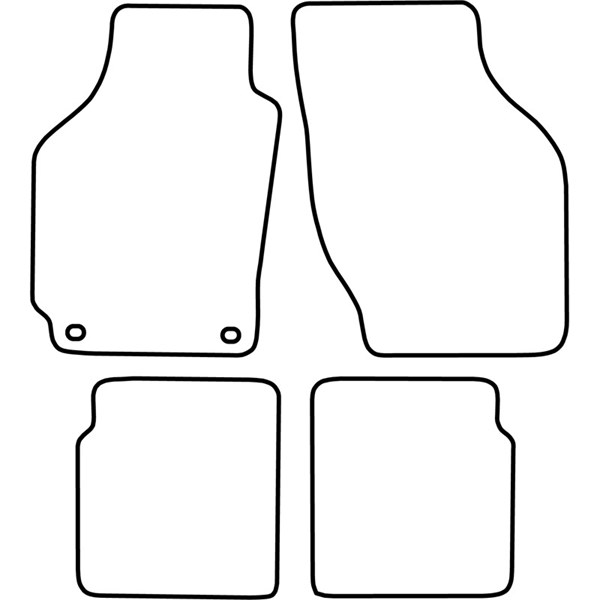 Textilmatta, kupé, Fram och bak Autostyle TM SZ504V AutoStyle Textilmatta, kupé, Fram och bak Autostyle TM SZ504V AutoStyle