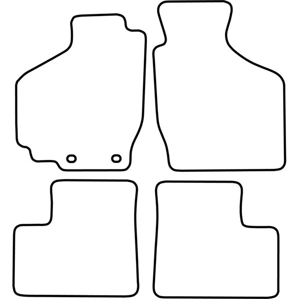 Textilmatta, kupé, Fram och bak Autostyle TM SZ510V AutoStyle Textilmatta, kupé, Fram och bak Autostyle TM SZ510V AutoStyle