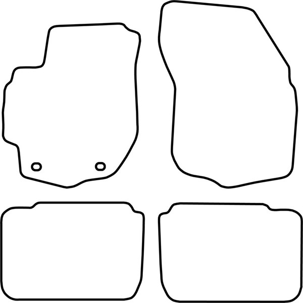 Textilmatta, kupé, Fram och bak Autostyle TM SZ515V AutoStyle Textilmatta, kupé, Fram och bak Autostyle TM SZ515V AutoStyle