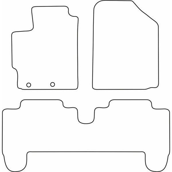 Textilmatta, kupé, Fram och bak Autostyle TM TO528V AutoStyle Textilmatta, kupé, Fram och bak Autostyle TM TO528V AutoStyle