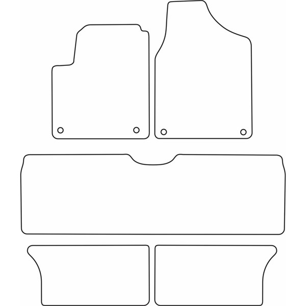 Textilmatta, kupé, Fram Autostyle TM VW535V AutoStyle