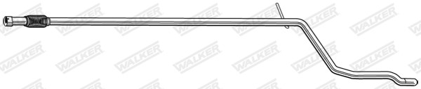 Avgasrör, Mitt Walker 10676 WALKER