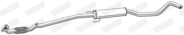 Mittenljuddämpare, Mitt Walker 22370 WALKER
