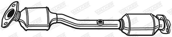 Katalysator, Fram, Främre ljuddämpare Walker 28668 WALKER