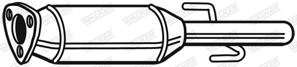 Dieselpartikelfilter, Mitt Walker Evo c 73189 WALKER