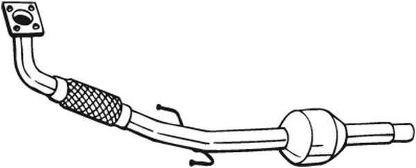 Katalysator, Fram, Mitt Bosal 099-279 BOSAL