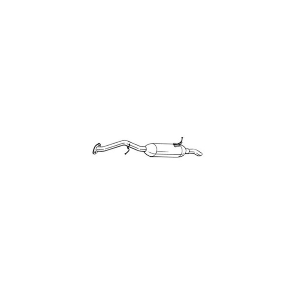 Bakre ljuddämpare Bosal 228-201 BOSAL
