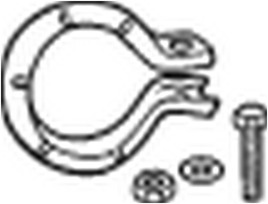 Hållare, avgassystem Bosal 250-003 BOSAL