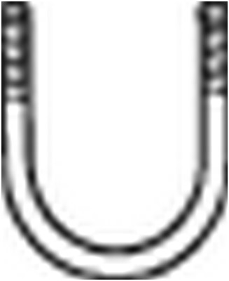 Klämma, avgassystem Bosal 250-665 BOSAL