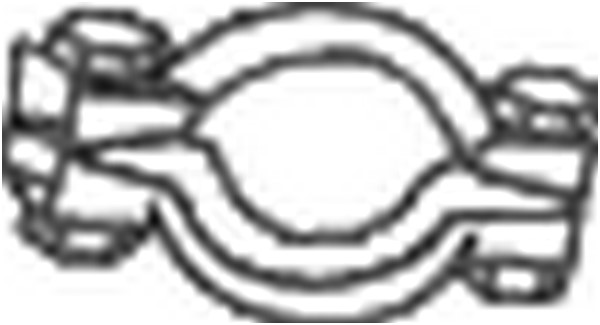 Klämma, avgassystem BOSAL