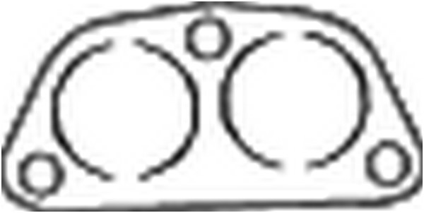 Packning, avgasrör Bosal 256-166 BOSAL