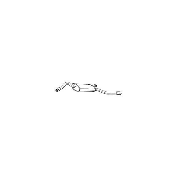 Bakre ljuddämpare Bosal 281-097 BOSAL