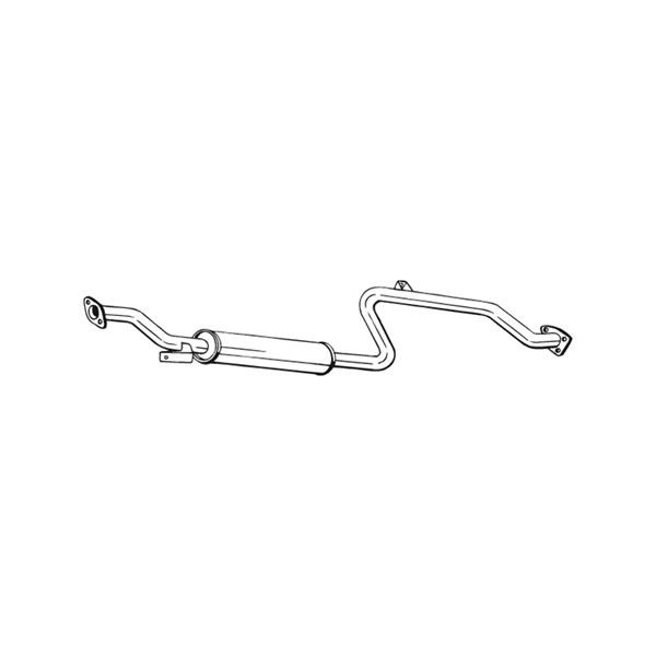 Mittenljuddämpare Bosal 283-153 BOSAL