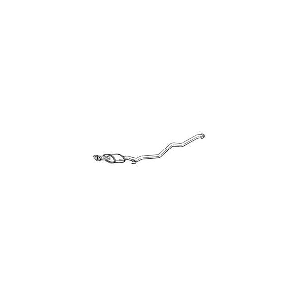 Mittenljuddämpare Bosal 284-631 BOSAL