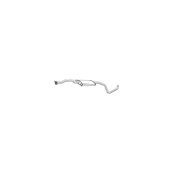 Mittenljuddämpare Bosal 285-953 BOSAL
