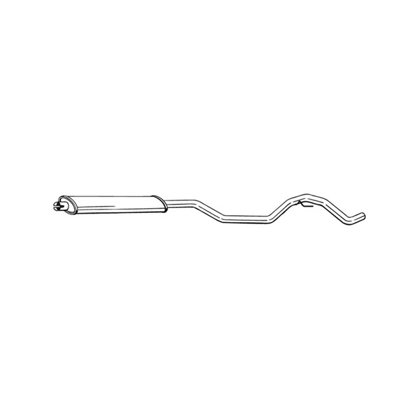 Mittenljuddämpare, Mitt Bosal 291-003 BOSAL