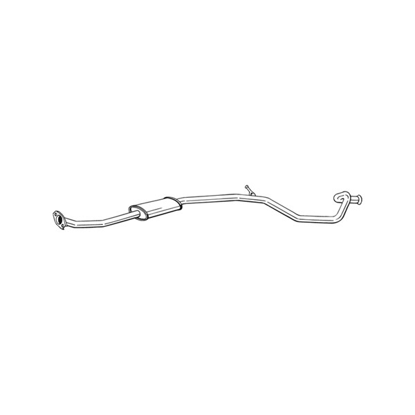 Mittenljuddämpare Bosal 293-403 BOSAL