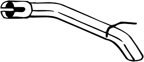 Avgasrör, Bak BOSAL