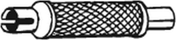 Avgasrör, Mitt Bosal 739-137 BOSAL