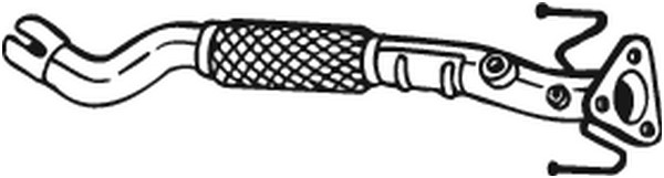 Avgasrör, Fram Bosal 750-157 BOSAL