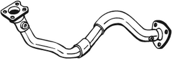 Avgasrör, Fram Bosal 753-153 BOSAL
