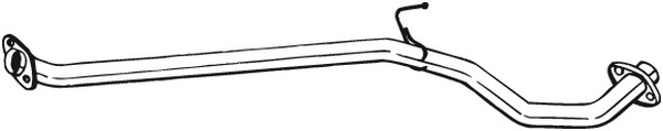 Avgasrör, Mitt Bosal 850-131 BOSAL