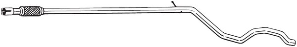 Avgasrör, Mitt Bosal 950-115 BOSAL