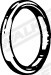 Packning, avgasrör Walker 80763 WALKER