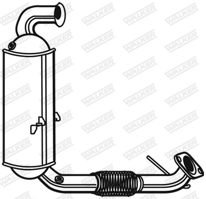 Dieselpartikelfilter Walker Evo s 93156 WALKER