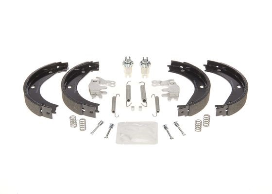 Bromsbackar, sats, parkeringsbroms, Bakaxel Bosch 0 204 113 804 BOSCH