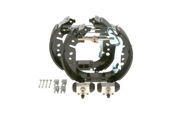 Bromsbackar, sats, Bakaxel Bosch KIT SUPERPRO 0 204 114 695 BOSCH