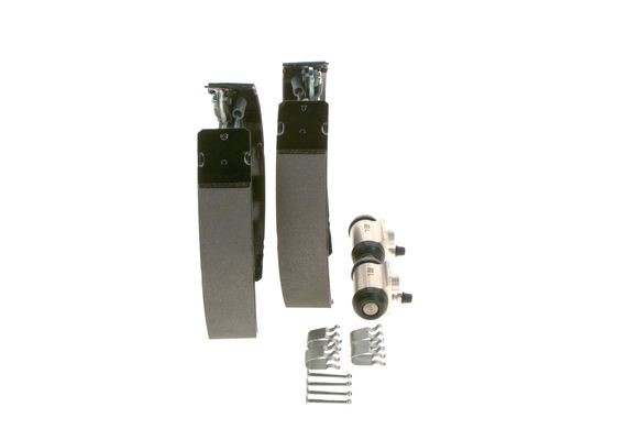 Bromsbackar, sats, Bakaxel Bosch KIT SUPERPRO 0 204 114 695 BOSCH