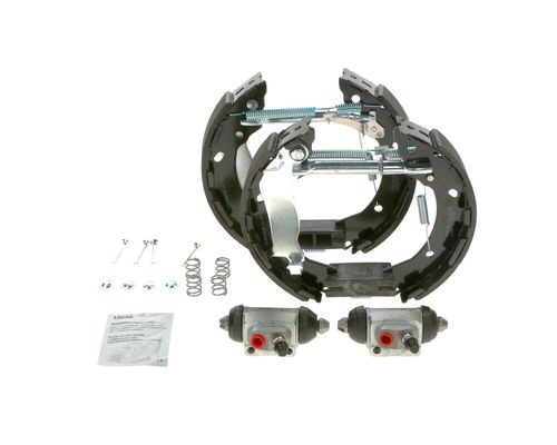 Bromsbackar, sats, Bakaxel Bosch KIT SUPERPRO 0 204 114 698 BOSCH