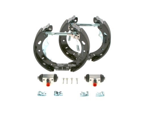 Bromsbackar, sats, Bakaxel Bosch KIT SUPERPRO 0 204 114 701 BOSCH