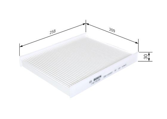 Kupefilter Bosch 1 987 435 081 BOSCH