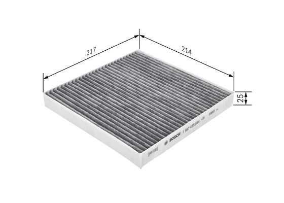Kupefilter Bosch 1 987 435 544 BOSCH