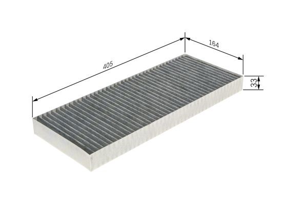 Kupefilter Bosch 1 987 435 555 BOSCH