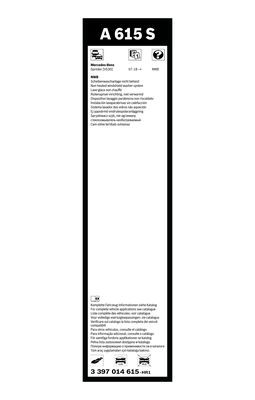 Torkarblad, Fram Bosch 3 397 014 615 BOSCH