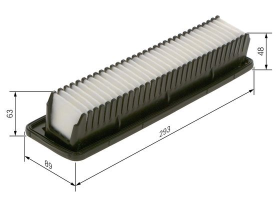 Luftfilter Bosch F 026 400 416 BOSCH Luftfilter Bosch F 026 400 416 BOSCH
