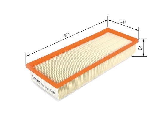 Luftfilter Bosch F 026 400 449 BOSCH