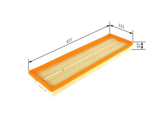Luftfilter Bosch F 026 400 478 BOSCH Luftfilter Bosch F 026 400 478 BOSCH