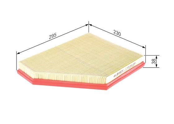 Luftfilter, Höger Bosch F 026 400 485 BOSCH