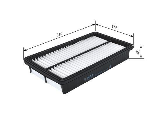 Luftfilter Bosch F 026 400 495 BOSCH