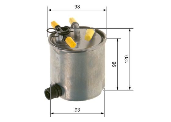 Bränslefilter Bosch F 026 402 182 BOSCH