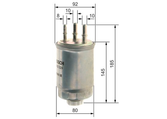 Bränslefilter Bosch F 026 402 229 BOSCH