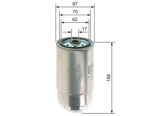 Bränslefilter Bosch F 026 402 826 BOSCH