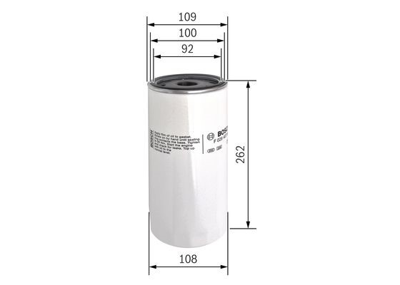 Oljefilter BOSCH BOSCH Oljefilter BOSCH BOSCH