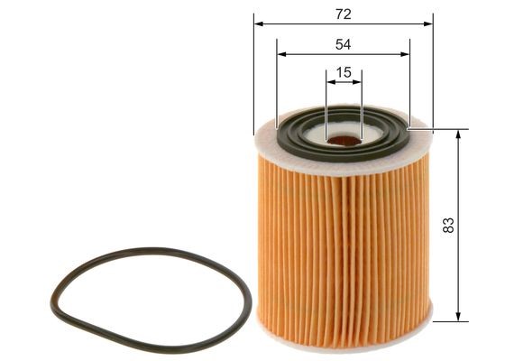 Oljefilter Bosch F 026 407 226 BOSCH