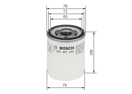 Oljefilter BOSCH Oljefilter BOSCH